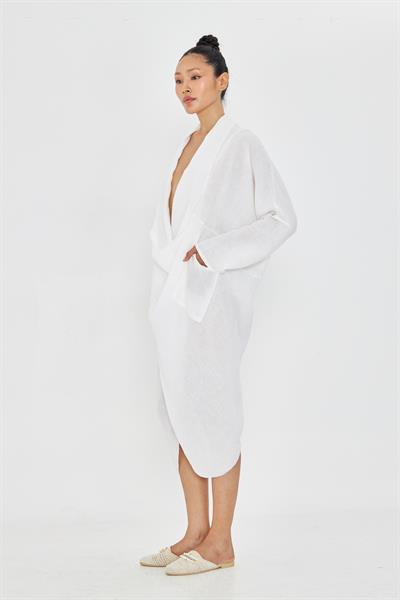 Cepli Düz Bohem Tunik