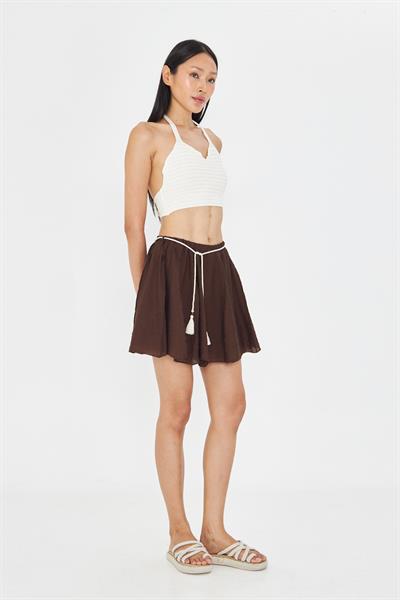 Parçalı Mini Etek