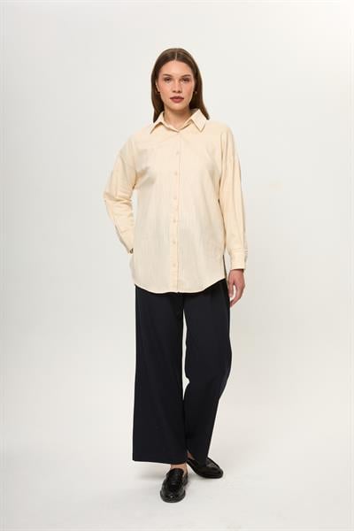 Arkası Nakışlı Gömlek