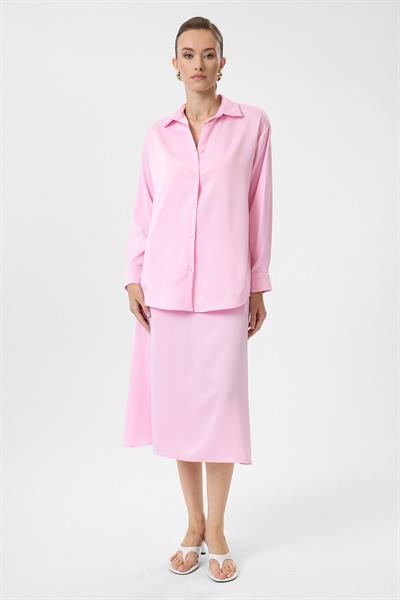 Klasik Saten Gömlek