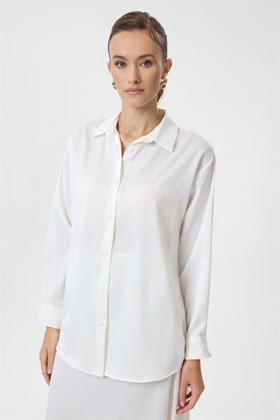 Klasik Saten Gömlek