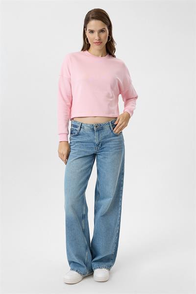Basic Crop Sweatshirt