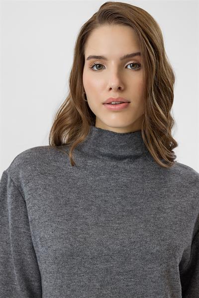 Balıkçı Yaka Kısa Kol Triko Kazak