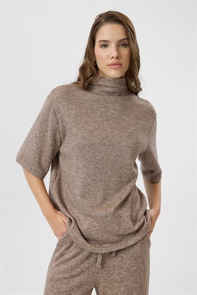 Balıkçı Yaka Kısa Kol Triko Kazak 