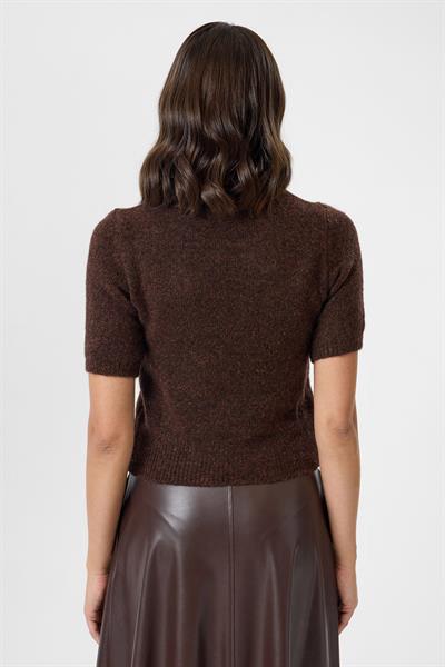 Kısa Kollu Crop Triko