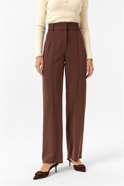 Önü Çimalı Palazzo Atlas Pantolon