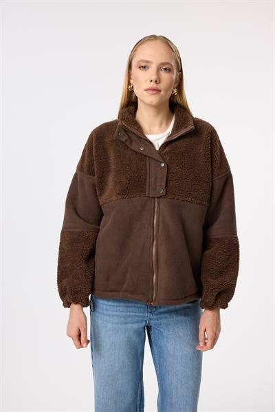 Polarlı Peluş Mont