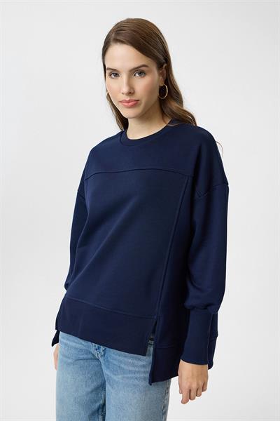 Asimetrik Basic Sweatshirt