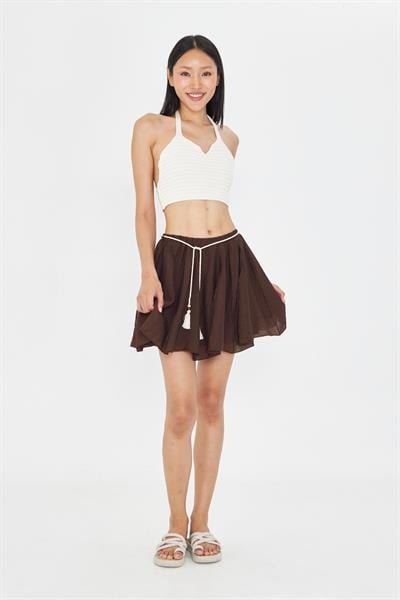 Parçalı Mini Etek