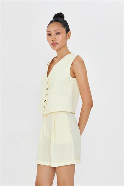 Double Paça Modal Şort