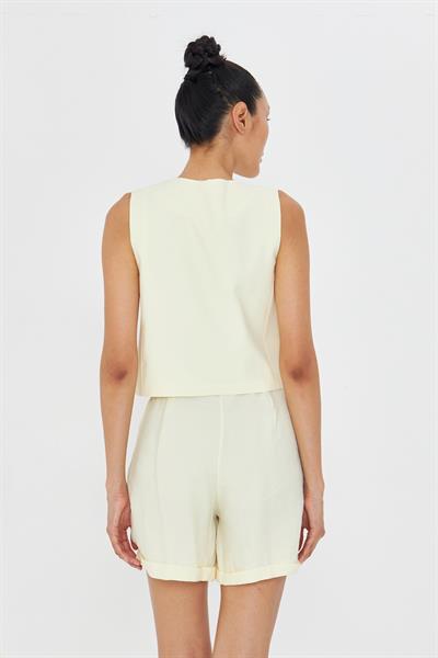 Double Paça Modal Şort