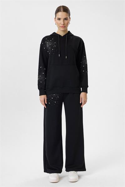 Taşlı Eşofman Altı