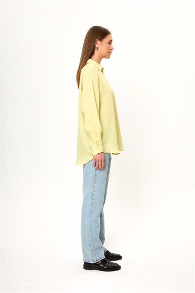 Çizgili Pullu Gömlek