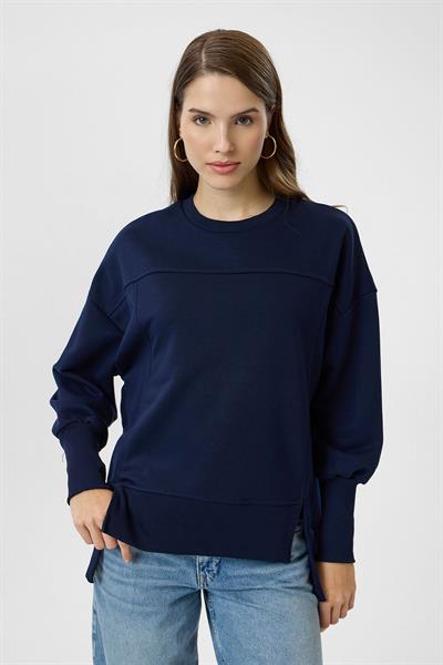 Asimetrik Basic Sweatshirt