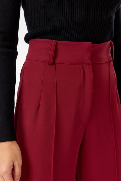 Önü Çimalı Palazzo Atlas Pantolon