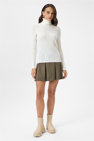 Tam Balıkçı Yaka Kazak 