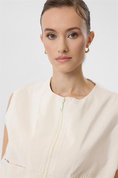 Pili Detaylı Paraşüt Yelek