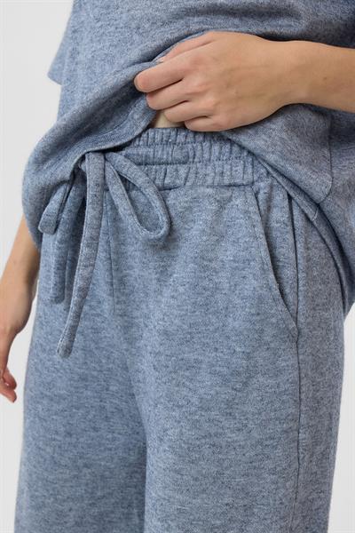 Kemerli Triko Pantolon 