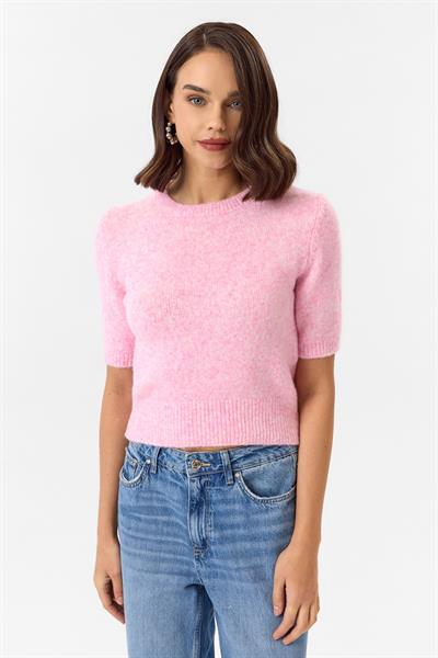 Kısa Kollu Crop Triko