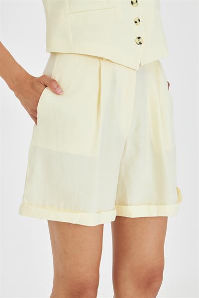 Double Paça Modal Şort
