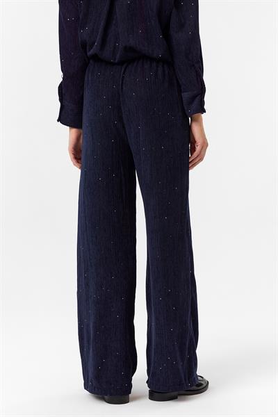 Çizgili Pullu Pantolon