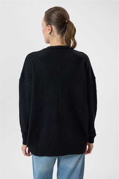 Bisiklet Yaka Basic Kazak