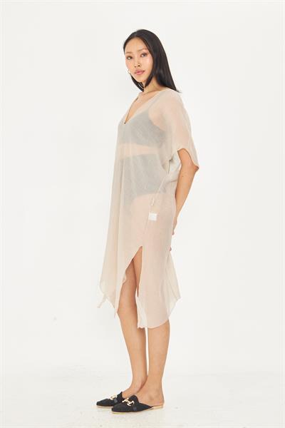 Sıfır Kol Kırışık Kimono