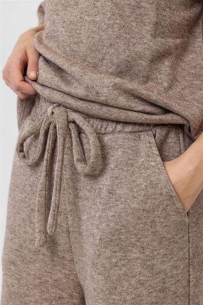 Kemerli Triko Pantolon 