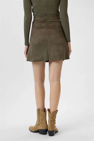 Kısa Süet Etek 
