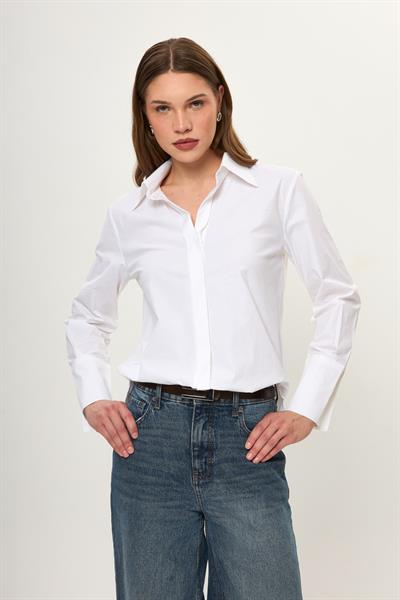 Oversize Poplin Gömlek