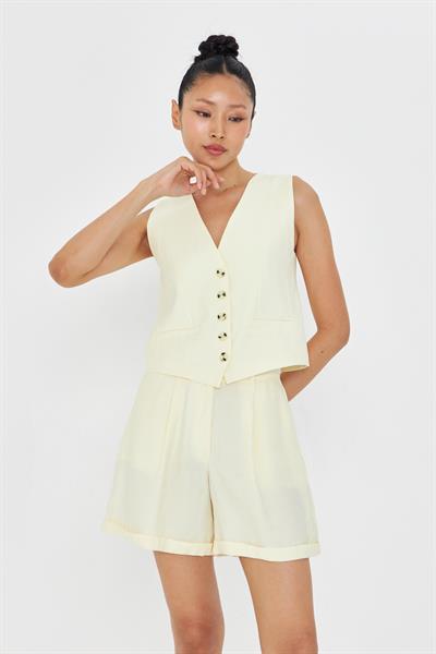 Double Paça Modal Şort