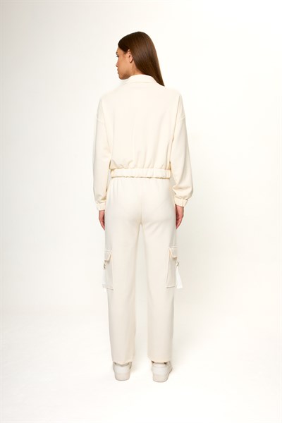 Cepli Çıtçıtlı Modal Ceket