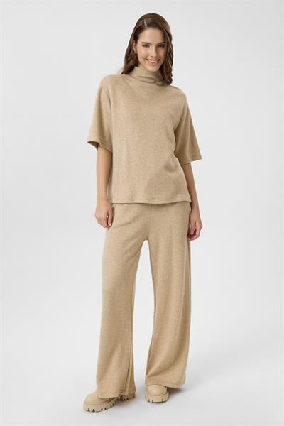 Balıkçı Yaka Kısa Kol Triko Kazak 