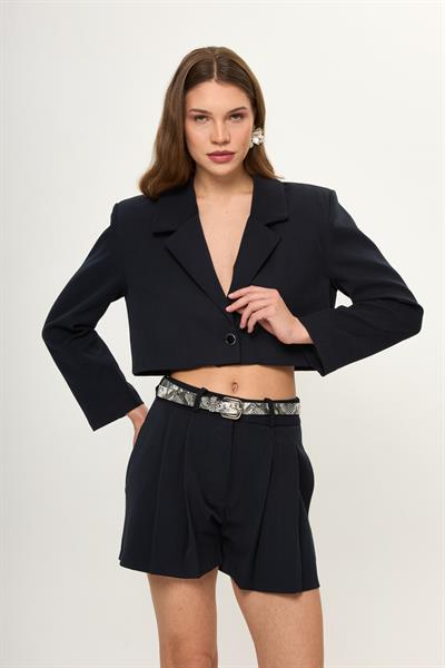 Kısa Poliviskon Ceket