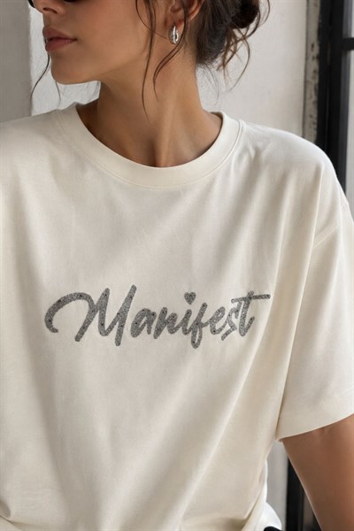 Manifest Taşlıi Basic Tişört