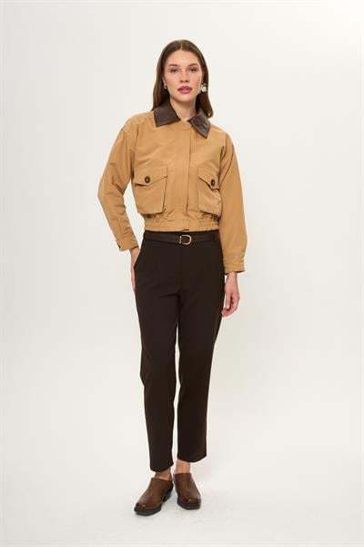 Havuç Kesim Poliviskon Pantolon