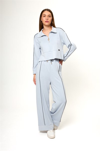 Çizgi Detaylı Modal Eşofman Altı