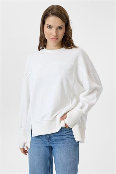 Asimetrik Basic Sweatshirt