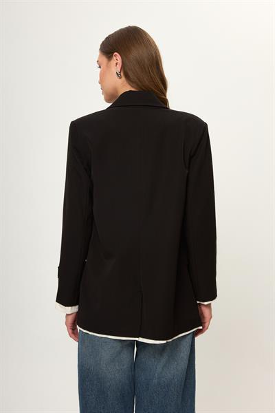 Nakışlı Poliviskon Ceket