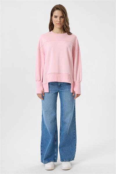 Asimetrik Basic Sweatshirt