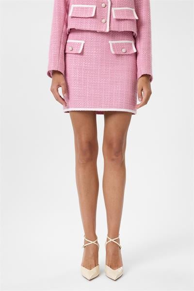 Cep Kapaklı Mini Etek