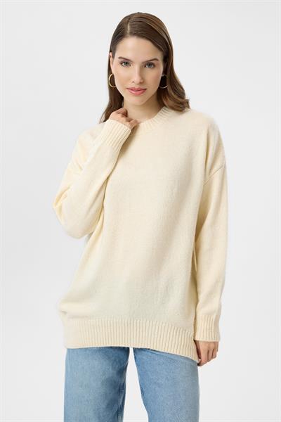 Bisiklet Yaka Basic Kazak