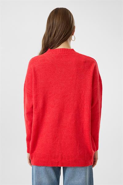 Bisiklet Yaka Basic Kazak