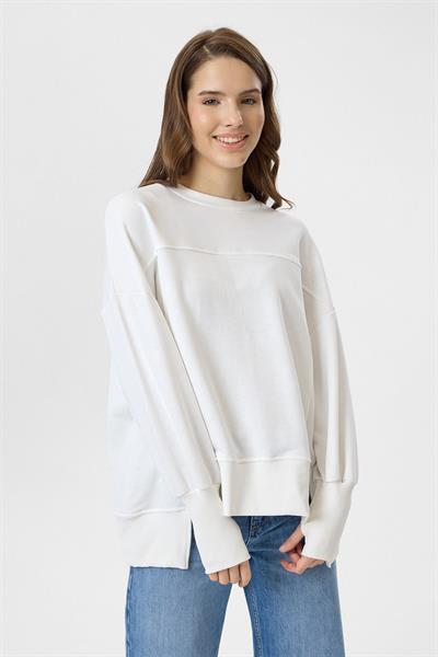 Asimetrik Basic Sweatshirt