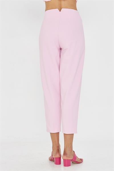 Pensli Yüksek Bel Atlas Pantolon