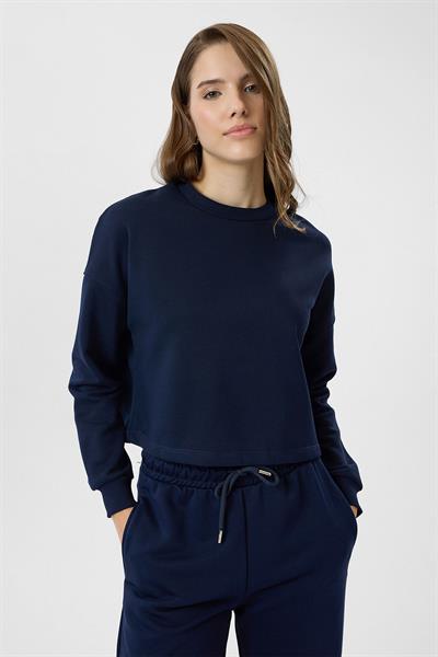Basic Crop Sweatshirt