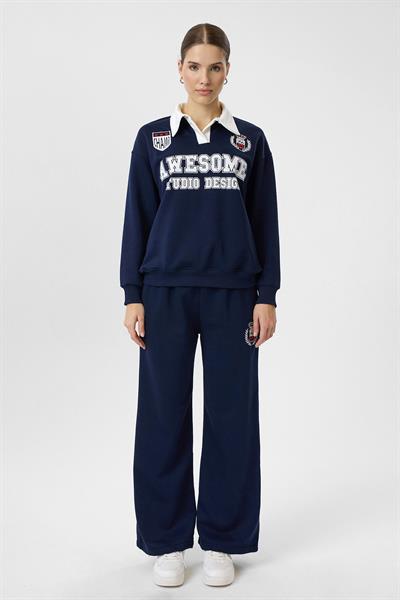 Logo Baskılı Eşofman Altı