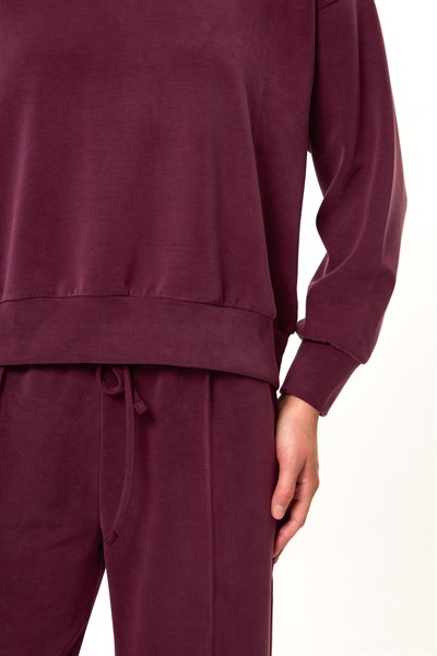 Çımalı Bağlamalı Modal Pantolon