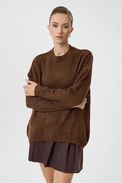 Bisiklet Yaka Basic Kazak