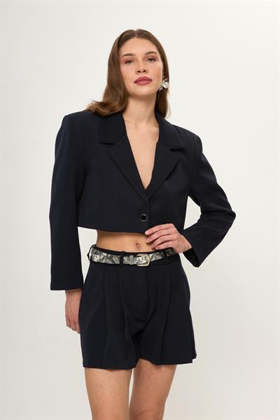 Kısa Poliviskon Ceket